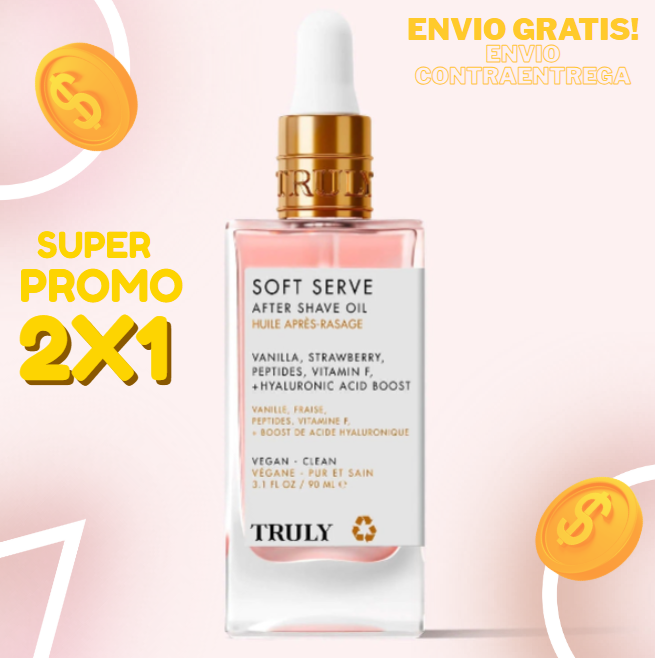 Super Oferta! | 2X1 TRULY™ HIDRATANTE SOFT SERVE 90ml