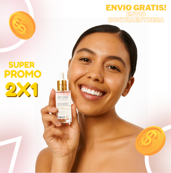 Super Oferta! | 2X1 TRULY™ HIDRATANTE SOFT SERVE 90ml