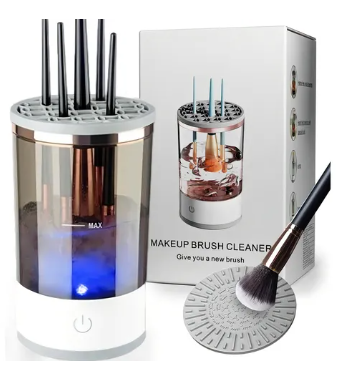 🧽 Limpiador Eléctrico Brochas Maquillaje™ | Limpieza profunda para tu belleza