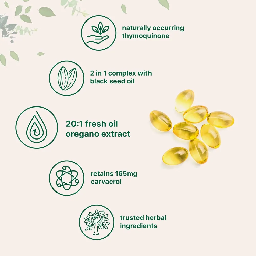 ACEITE DE OREGANO® EN CAPSULSAS | ✅ Potente acción antioxidante y antiinflamatoria ✨