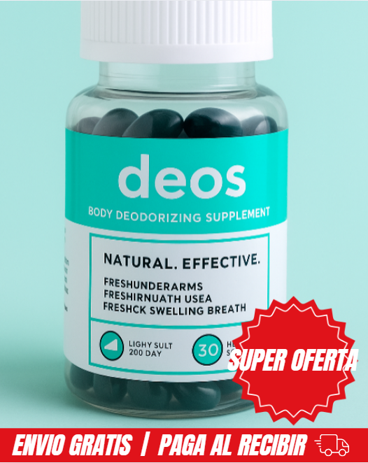🌿 OFERTA | 2x1: DEOS™ | CÁPSULAS NATURALES PARA ELIMINAR EL MAL OLOR CORPORAL 🌿