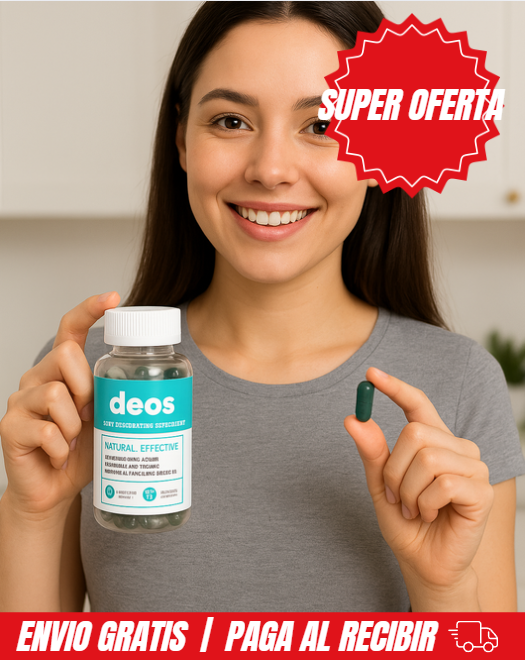 🌿 OFERTA | 2x1: DEOS™ | CÁPSULAS NATURALES PARA ELIMINAR EL MAL OLOR CORPORAL 🌿