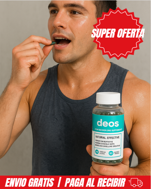 🌿 OFERTA | 2x1: DEOS™ | CÁPSULAS NATURALES PARA ELIMINAR EL MAL OLOR CORPORAL 🌿