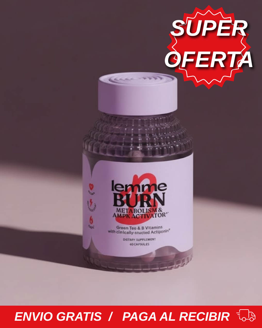SUPER OFERTA | LEMME BURN® - ENERGÍA, EQUILIBRIO Y BIENESTAR EN CADA CÁPSULA
