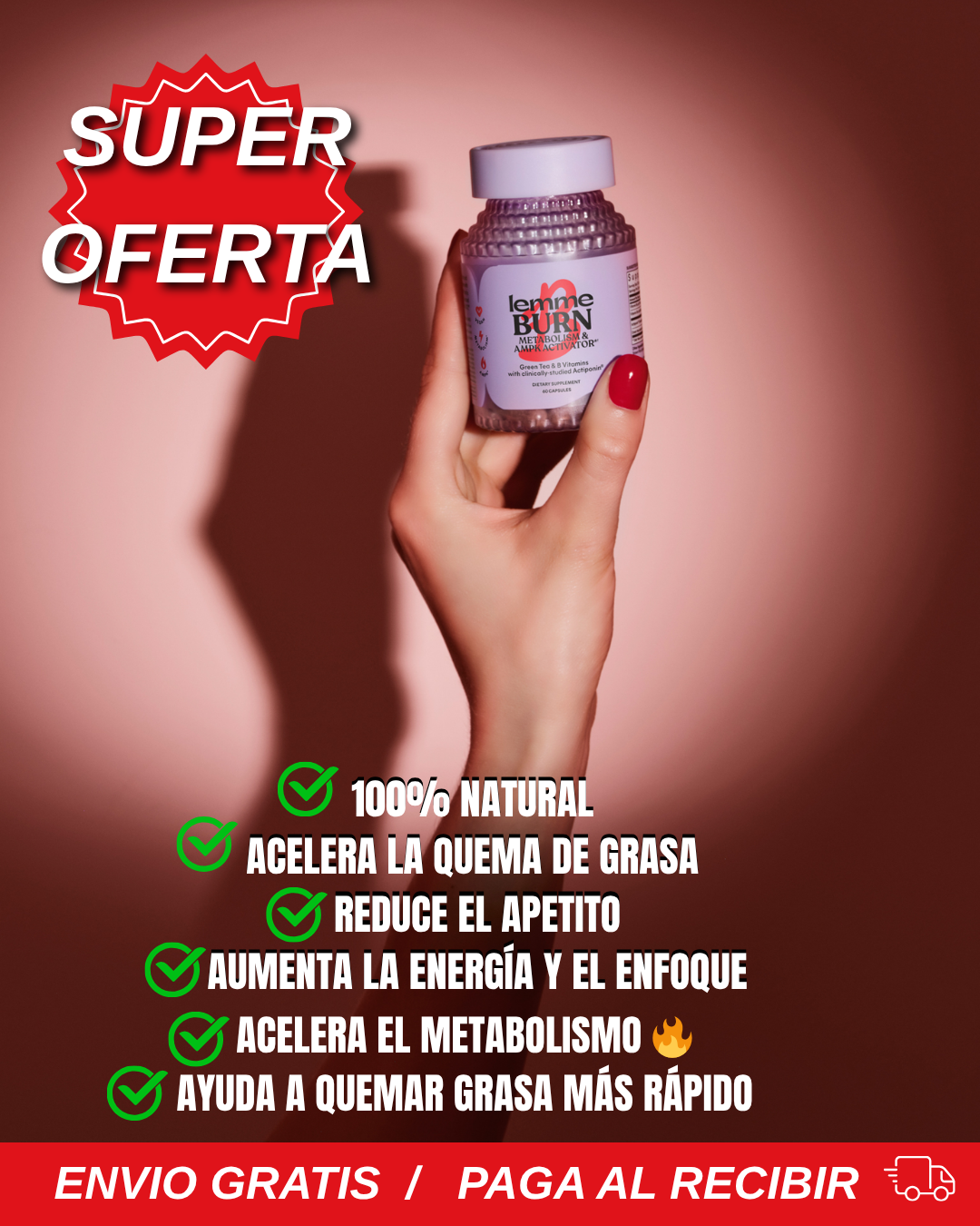 SUPER OFERTA | LEMME BURN® - ENERGÍA, EQUILIBRIO Y BIENESTAR EN CADA CÁPSULA