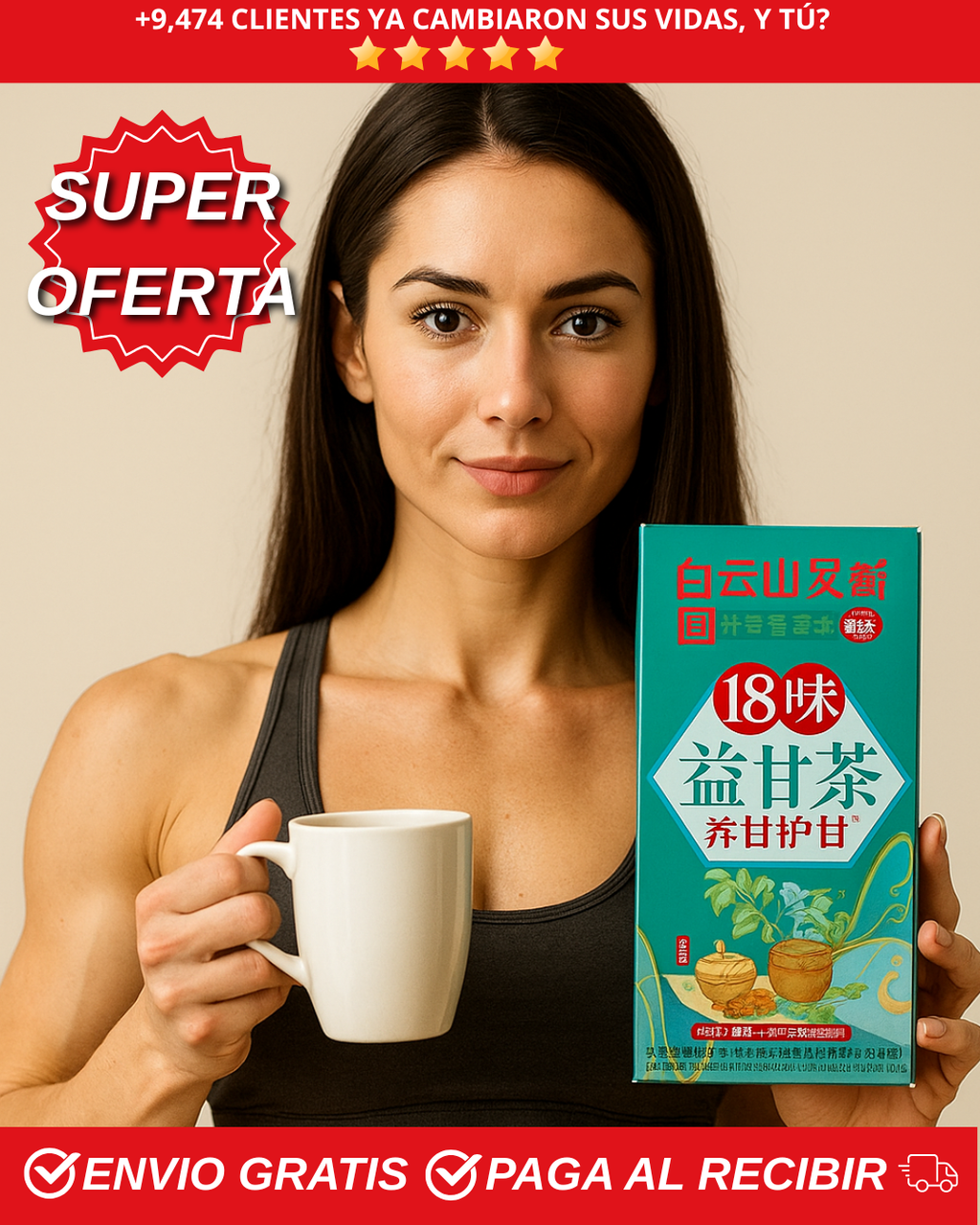 SUPER OFERTA | TÉ CHINO X30 HEPATICO - DESINTOXICA DESDE ADENTRO 🔥