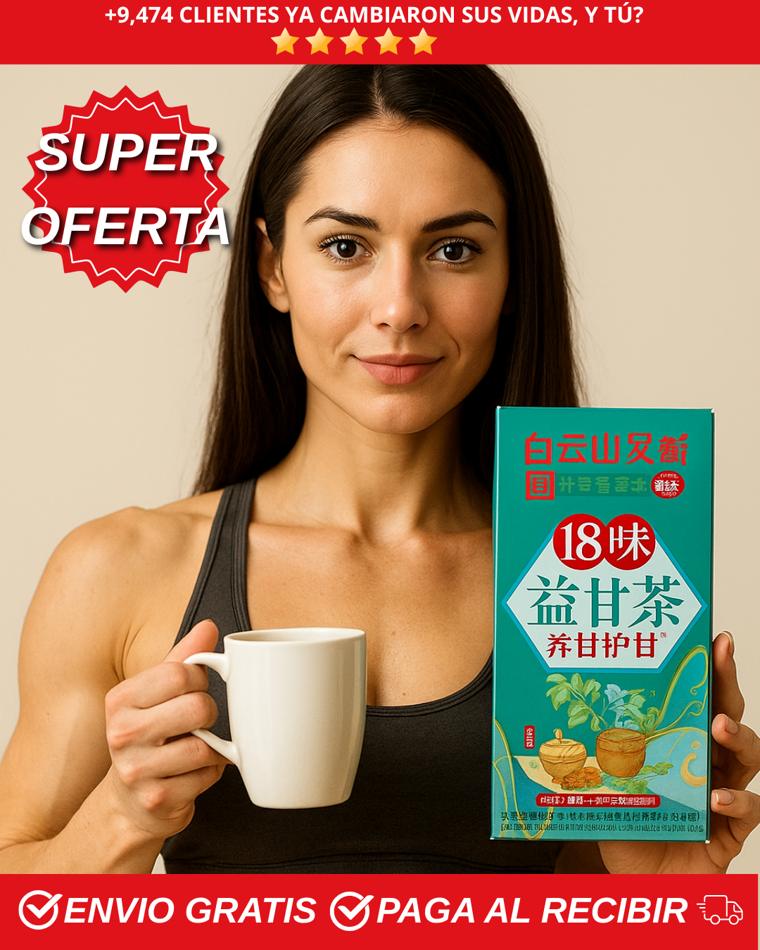 SUPER OFERTA | TÉ CHINO X30 HEPATICO - DESINTOXICA DESDE ADENTRO 🔥